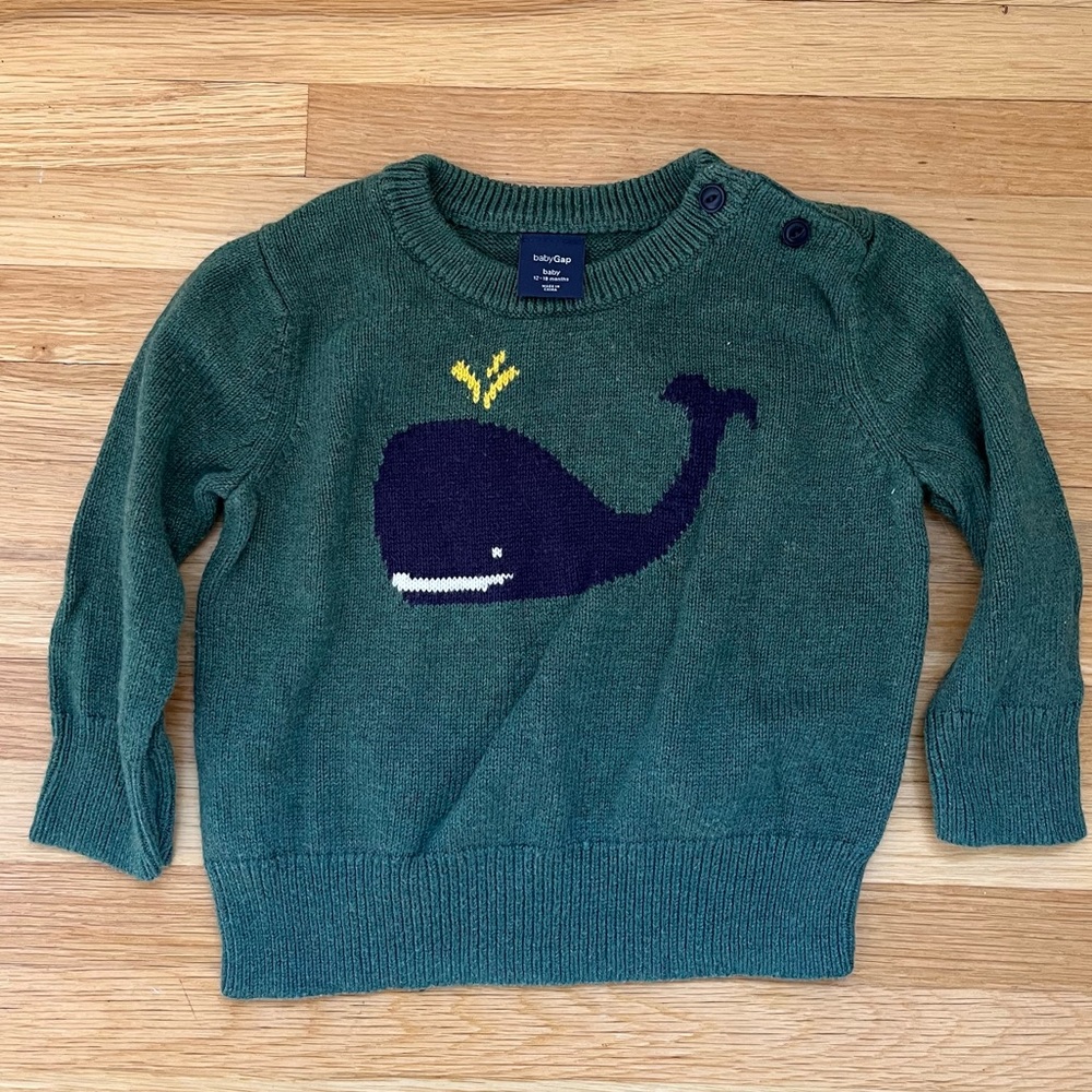 Baby Gap Whale Sweater